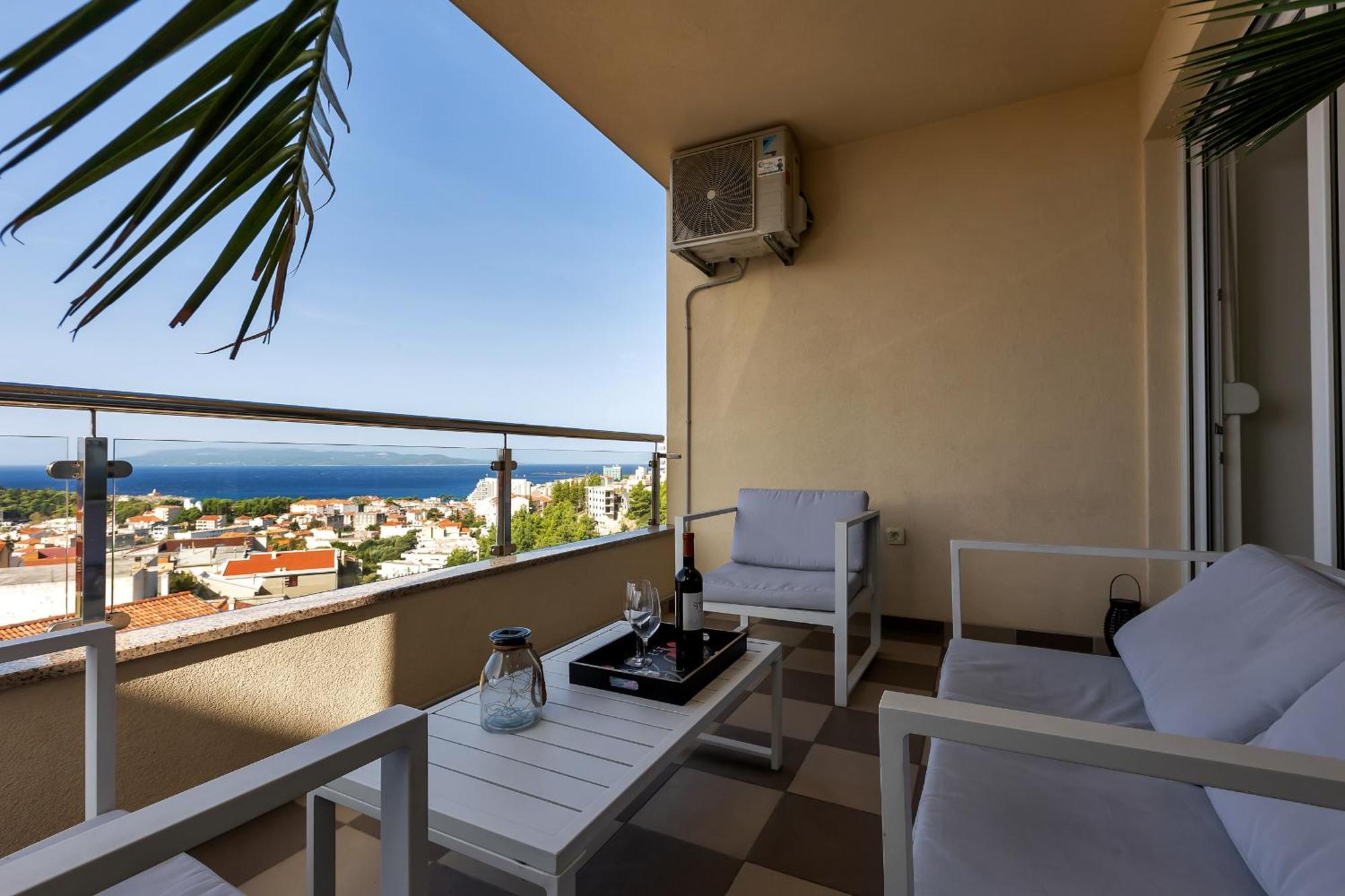 Sea View Apartments Dammi With Free Parking Makarska Exterior foto