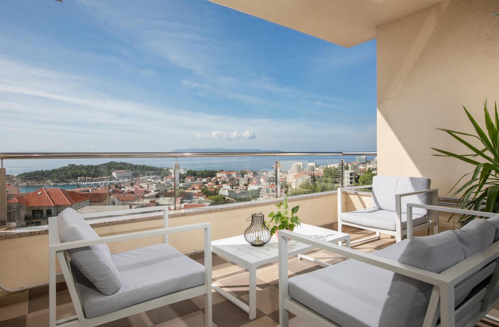 Sea View Apartments Dammi With Free Parking Makarska Exterior foto